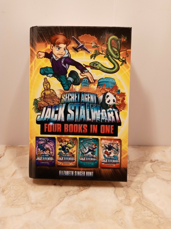 Secret Agent Jack Stalwart by Elizabeth Singer Hunt (Books 5-8) FOUR Books In 1!