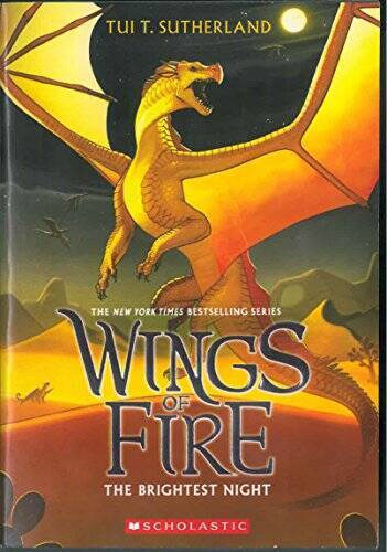 Wings of Fire 05: The Brightest Night – Paperback By Tui T Sutherland – GOOD