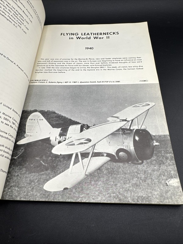 Flying Leathernecks In World War II Aero Pictorials 4 S/C 1st Edition (1971) gallery