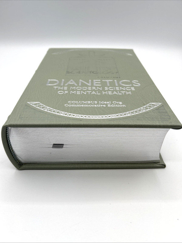 L. Ron Hubbard Dianetics Columbus Ideal Org Commemorative Edition 328/500 READ gallery