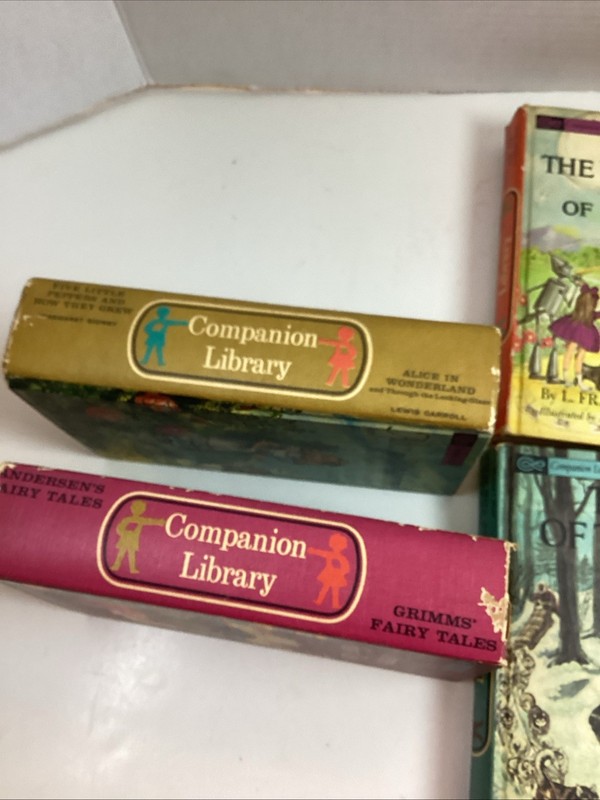 Lot Of 5 Vintage Companion Library 2 In 1 Books (10 Classic Stories Total) gallery
