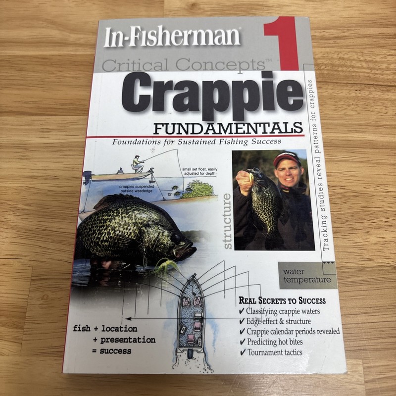 In-Fisherman Critical Concepts 1 & 2: CRAPPIE Location Book - Critical Concepts gallery