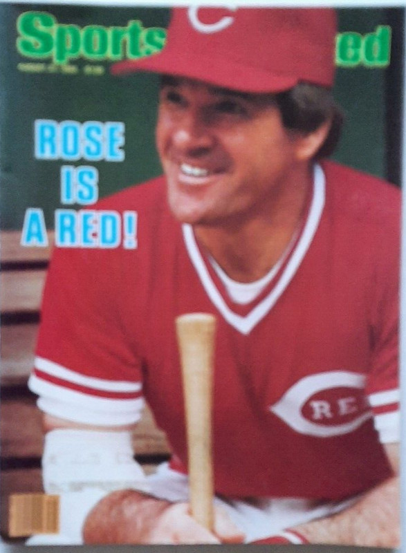 1984 PETE ROSE RETURNS TO THE CINCINNATI REDS 8/27 Sports Illustrated NO LABEL