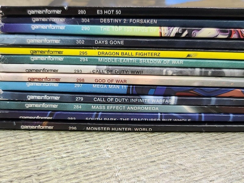 Game Informer Magazine Lot 13 Issues 2010s gallery