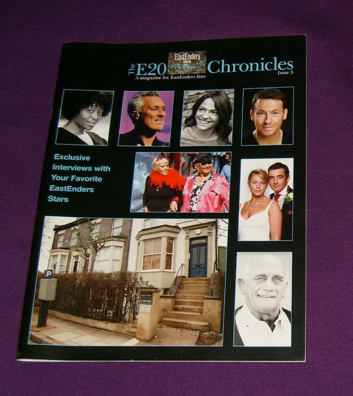 The E20 Eastenders Chronicles No. 5 (2015 PBS) British BBC TV Drama Magazine