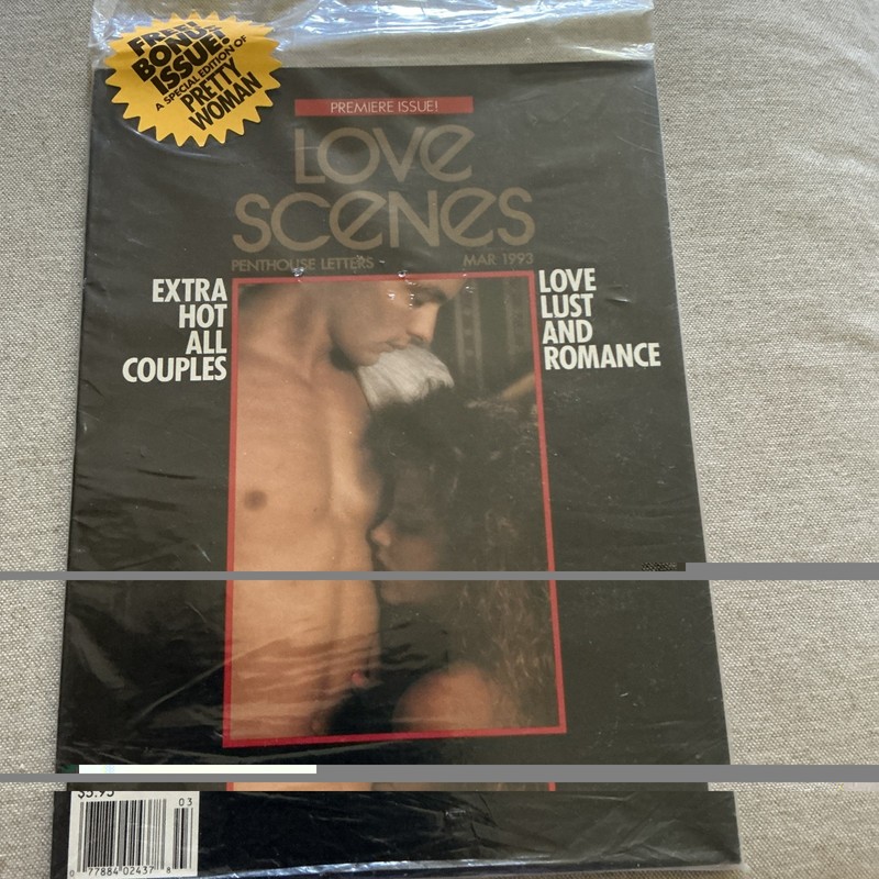 Penthouse Letters Love Scenes Mar 1993 Premiere Issue SEALED