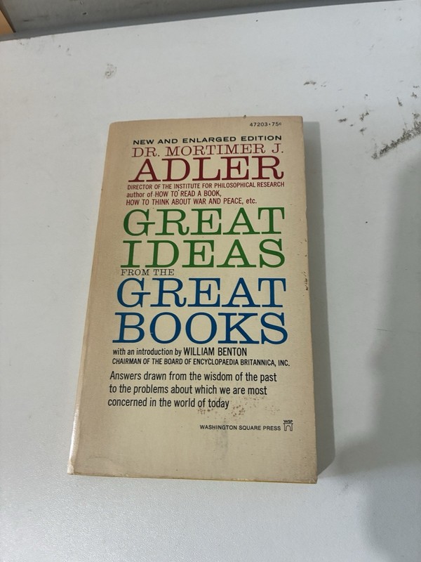 Great Ideas From the Great Books 8th Print 1969