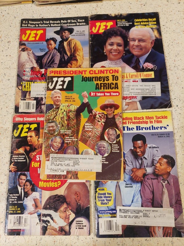 Jet Magazine April 1998 President Clinton Journeys To Africa