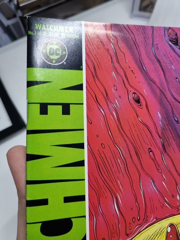 Watchmen #1 (1986) DC KEY Issue - First Printing Cover NM. Rare NM gallery