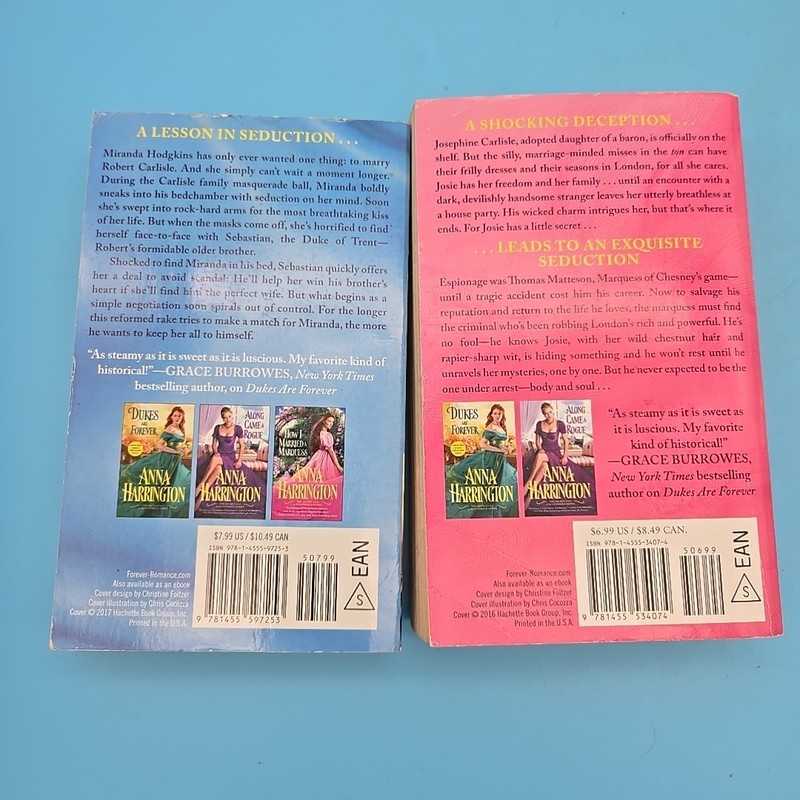 Lot of 11 Romance Paperback Books 2010s Pocket Grand Central Harrington Jeffries gallery