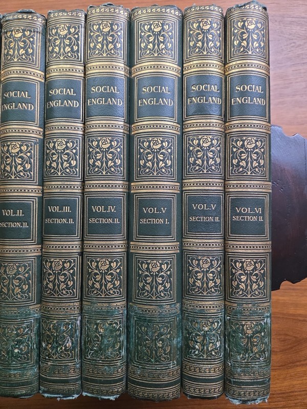 1901 Illustrated “Social England” - 8 Antique Volumes - Cassel Special Edition gallery