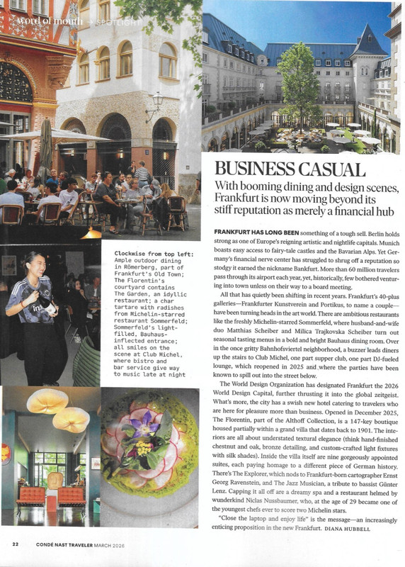 Conde Nast Traveler Magazine Palm Springs Switzerland Hokkaido Venice Aspen 2026 gallery