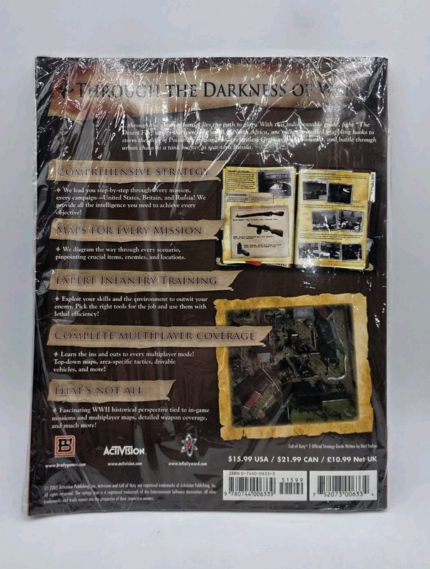 Call of Duty 2 by BradyGames Staff Brand New Rare gallery
