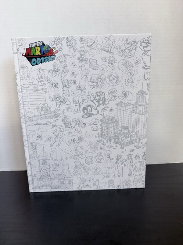 Nintendo The Art of Super Mario Odyssey Art Book Hardcover 2019 FIRST EDITION