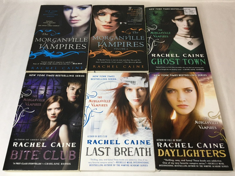 The Morganville Vampires Series by Rachel Caine - Lot of 8 Novels in 6 Books gallery