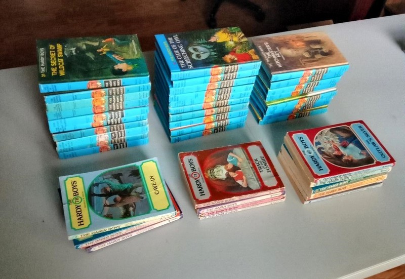 Hardy Boys hardback matte complete 31-58 1955-1979 + 14 paperbacks