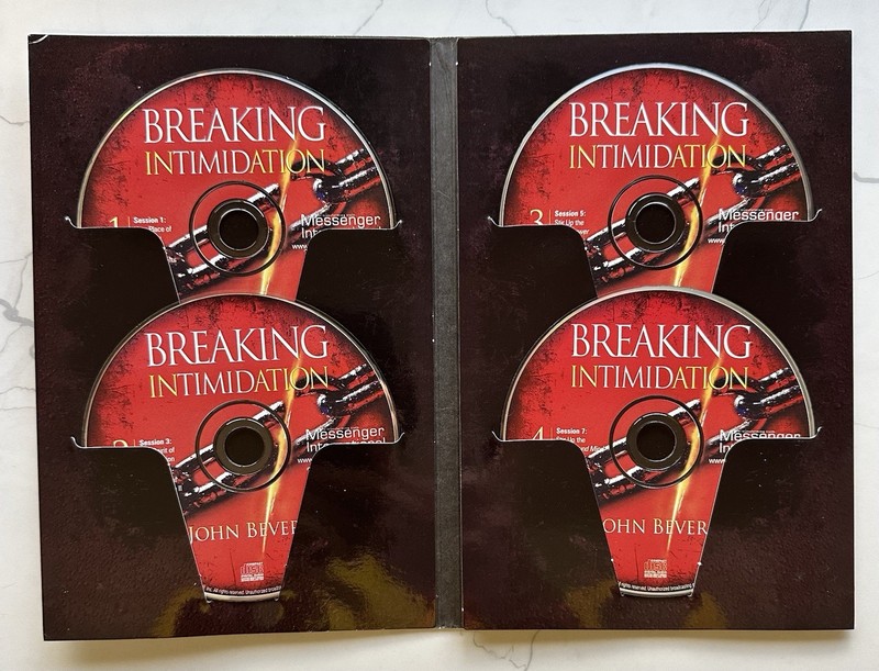 **Breaking Intimidation Curriculum Kit by John Bevere 2008 DVD CD’S + Workbook** gallery