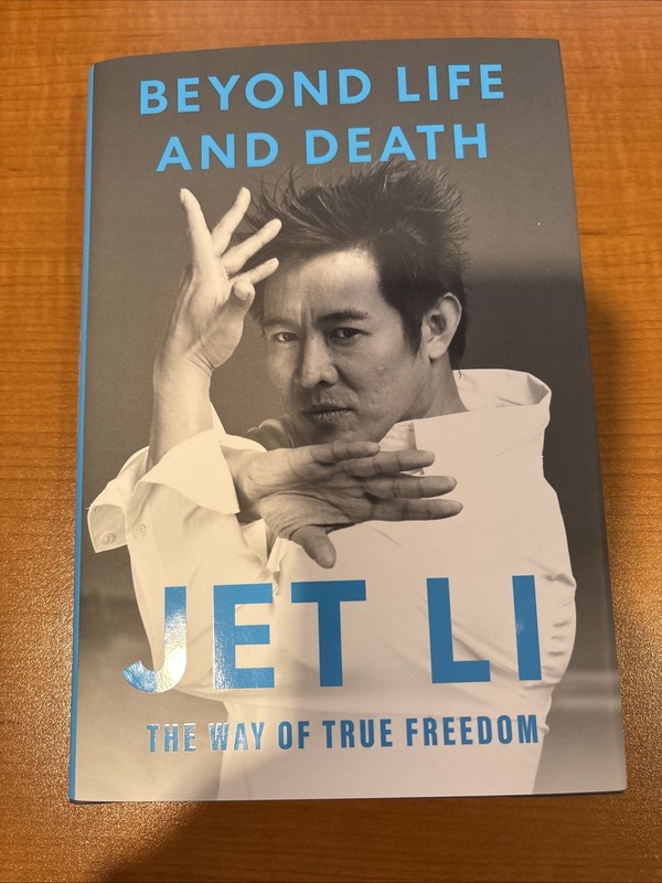 Jet Li Signed Book Beyond Life And Death The Way Of True Freedom AUTOGRAPH JSA