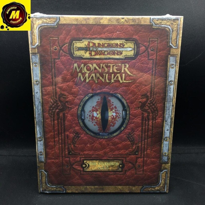 Premium Monster Manual – Core Rulebook III (v.3.5) (Foil Cover) (NIS) – #1280…