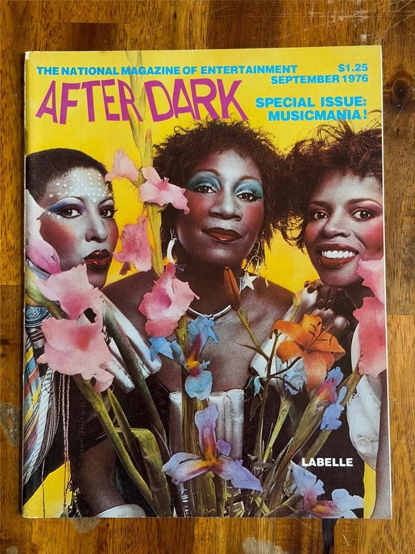 AFTER DARK entertainment magazine MUSICMANIA/Patti Labelle 9-76