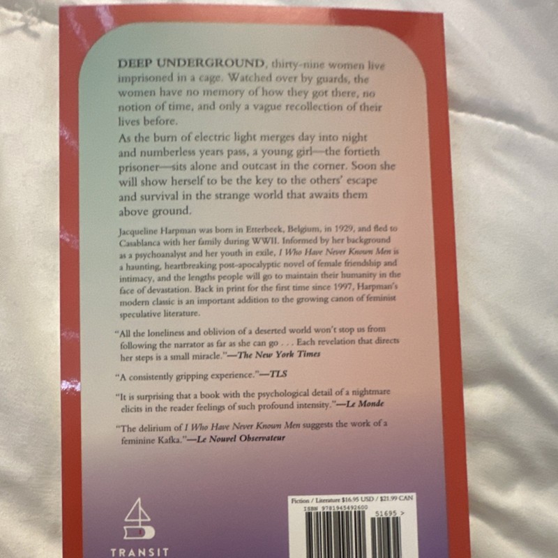 Jacqueline Harpman I Who Have Never Known Men Trade Paperback Fiction 2022 gallery