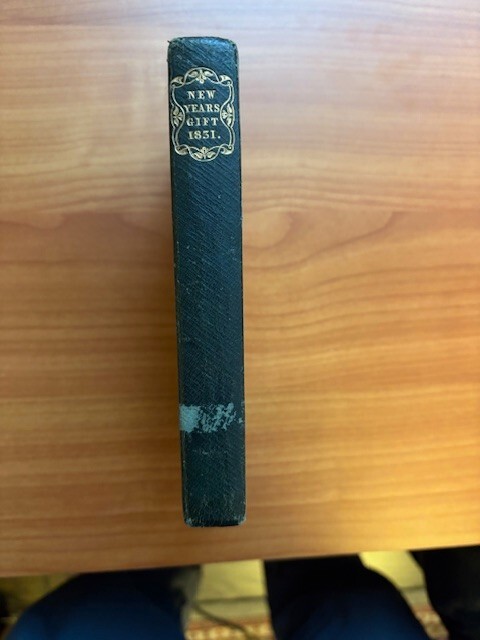 1831 *THE NEW YEAR’S GIFT AND JUVENILE SOUVENIR*, MRS ALARIC WATTS HC/leather VG