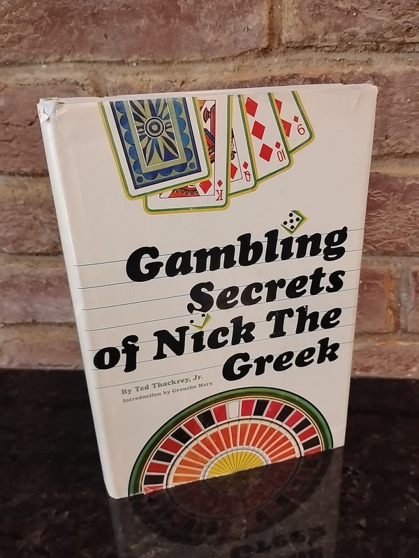 First Printing: Gambling Secrets of Nick the Greek by Ted Thackrey Jr. (1968)