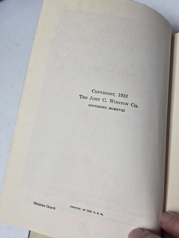The Story Of The Christian Church | 1933 Jesse Lyman Hurlbut | Vintage HC Book gallery