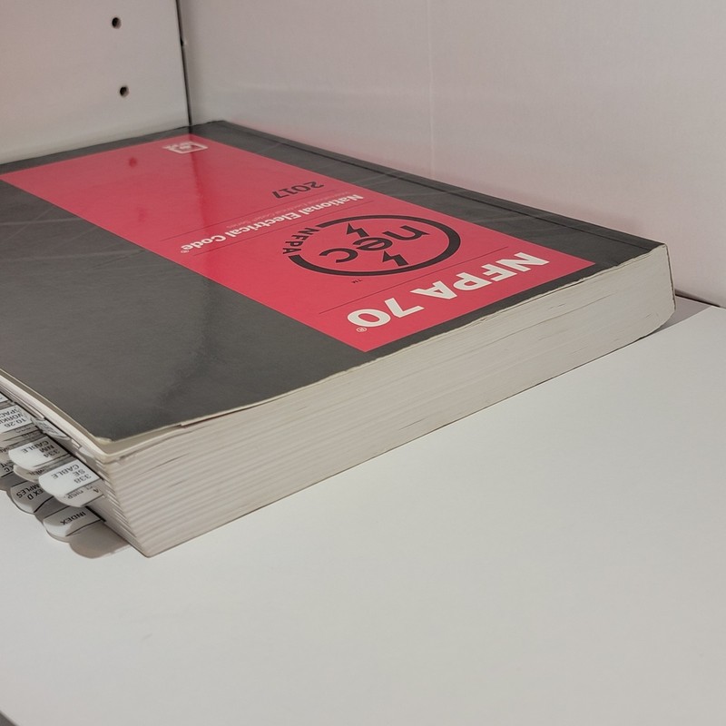 NFPA 70 National Electrical Code 2017 with Tabs Paperback Book gallery
