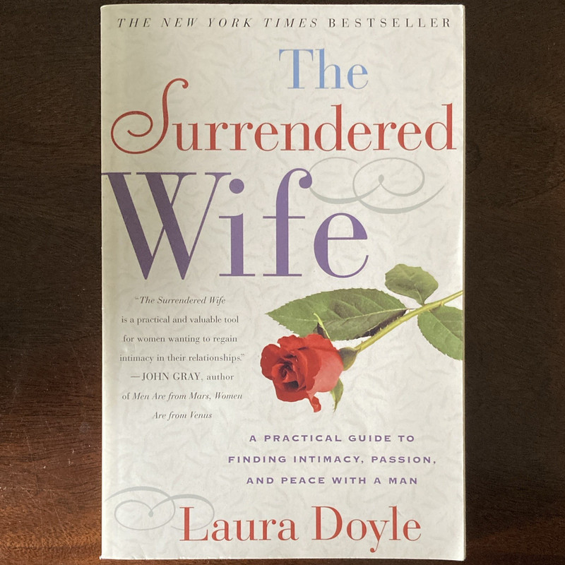 Laura Doyle Surrendered Wife Practical Guide Trade Paperback 2001 Touchstone