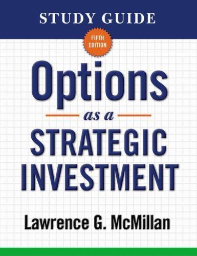 Options As a Strategic Investment, Paperback by McMillan, Lawrence G., Used G…