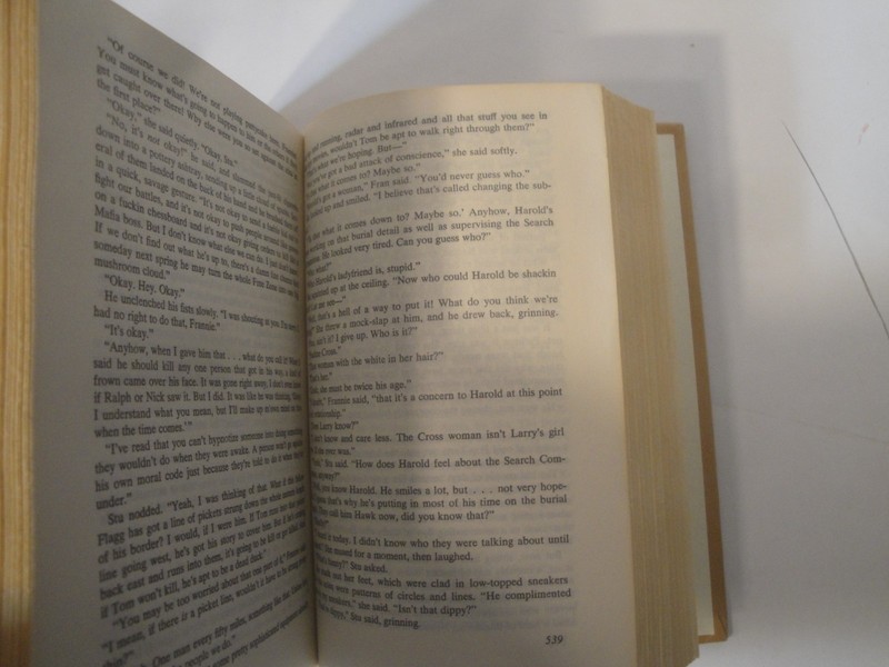 The Stand by Stephen King 1978 Hardcover First Book Club Edition U1 Gutter Code gallery