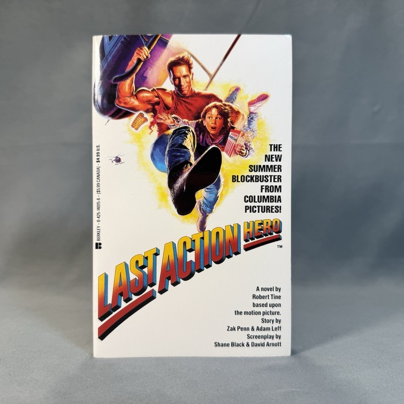 The Last Action Hero (Movie Tie in) Berkeley Edition, First / 1st Print, 1993.