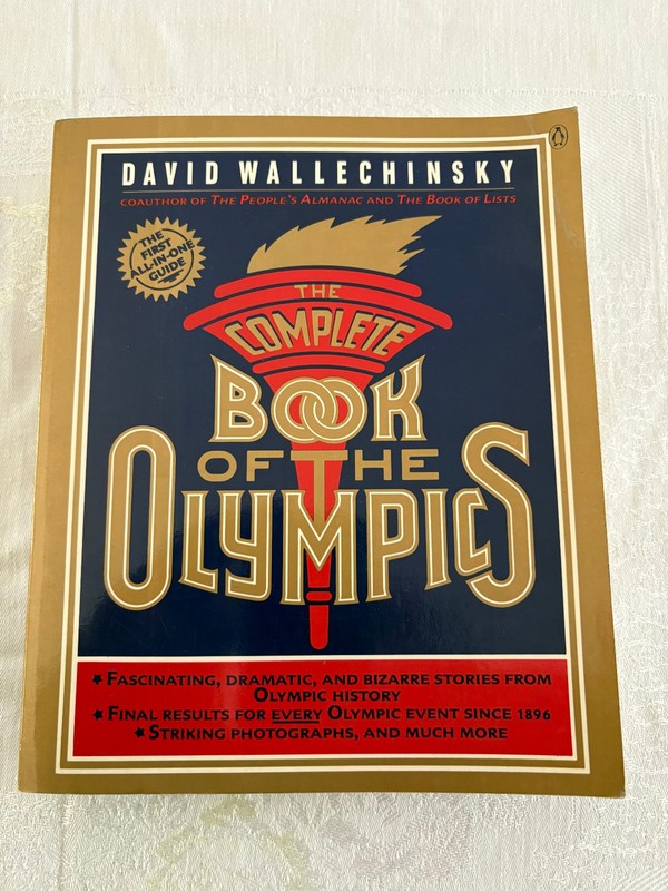 The Complete Book of the Olympics Hardcover David Wallechinsky