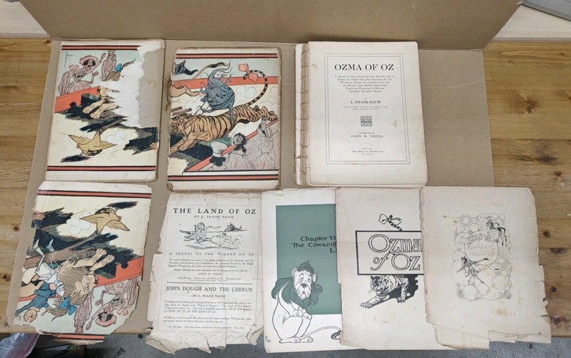 Ozma of Oz 1907 L. Frank Baum 1st Edition Early Printing Hardcover (12-1)