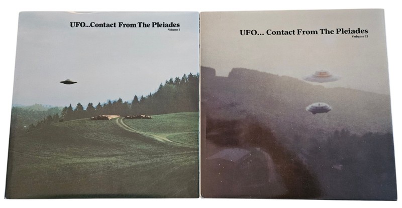 Lot of 2 Books UFO Contact From the Pleiades Volume I &II Wlsers & Weich USED