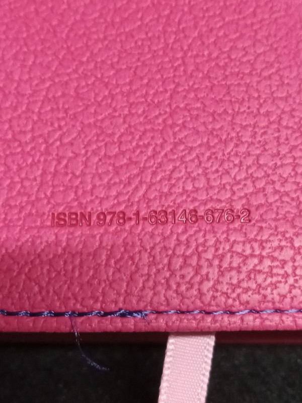 The Message Bible in Contemporary Language Large Print Dusty Rose Floral gallery