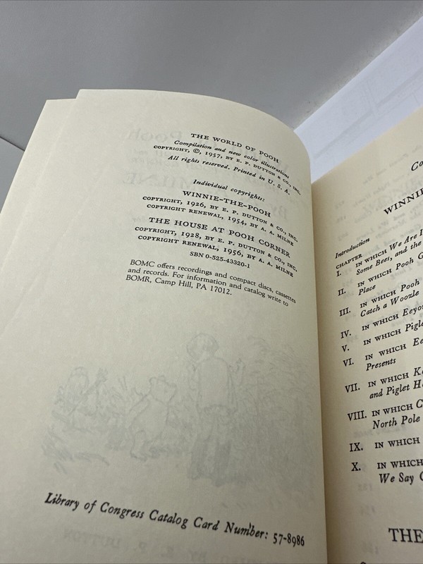 World of Pooh by A. A. Milne (1957) Pooh Bear Tigger Piglet Kanga Eeyore gallery