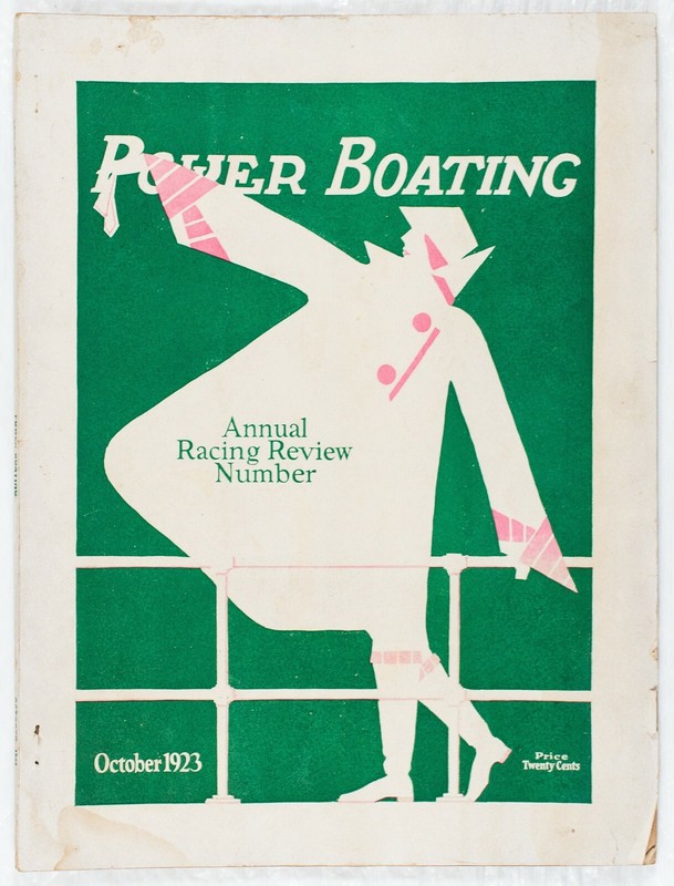 OCTOBER 1923 POWER BOATING MAGAZINE 74pgs ANNUAL RACING ISSUE VERY GOOD M172