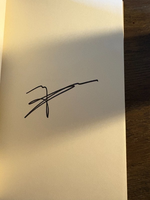 Matthew McConaughey Poems & Prayers signed edition autographed Book AUTO