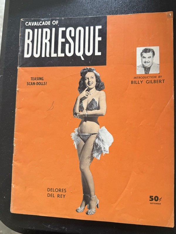Burlesque Magazine Delores Del Rey Cover