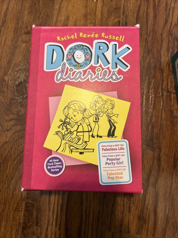 Dork Diaries lot of 8 Hardback Books 1-5, 3 1/2, 10-11 Rachel Renee Russell VG gallery