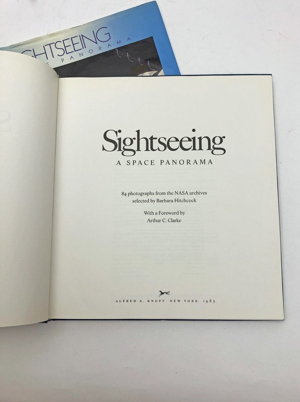 Sightseeing A Space Panorama HBDC 1st Edition 1985 Italy 105 pages HBDC gallery