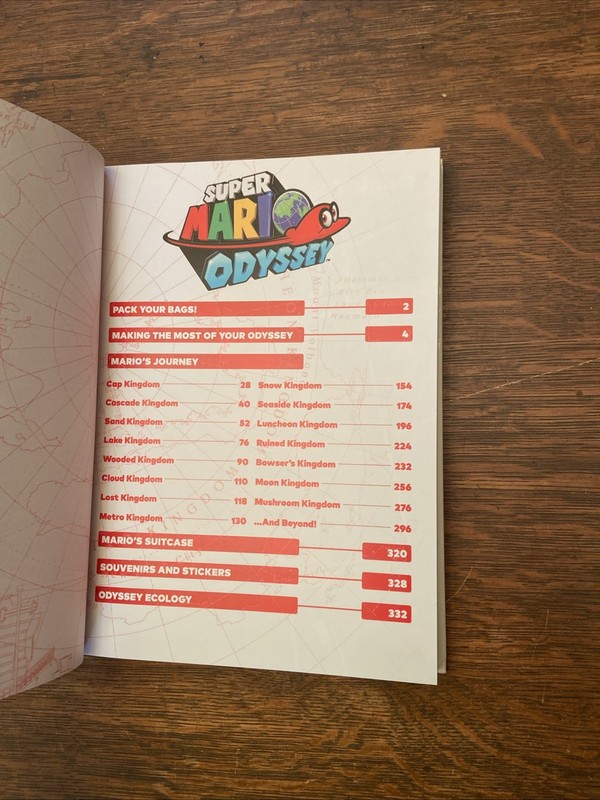 Prima Super Mario Odyssey Collector's Edition Guide / Poster Included gallery