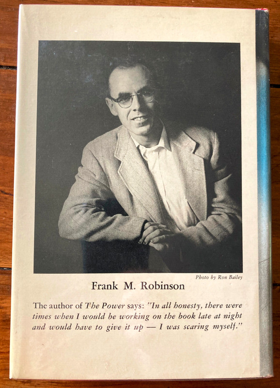 THE POWER, Frank M. Robinson, Lippincott 1956, Signed 1st Ed., Near Fine HC gallery