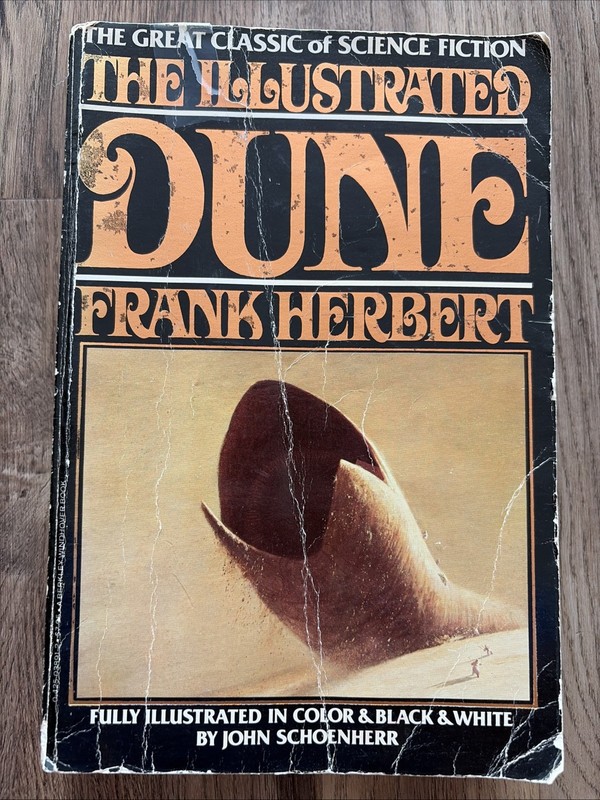 THE ILLUSTRATED DUNE by Frank Herbert ~ 1st Edition 1978 Paperback Collectible