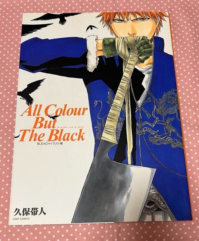 BLEACH Illustration Art Book All Colour But The Black Tite Kubo Artworks USED JP