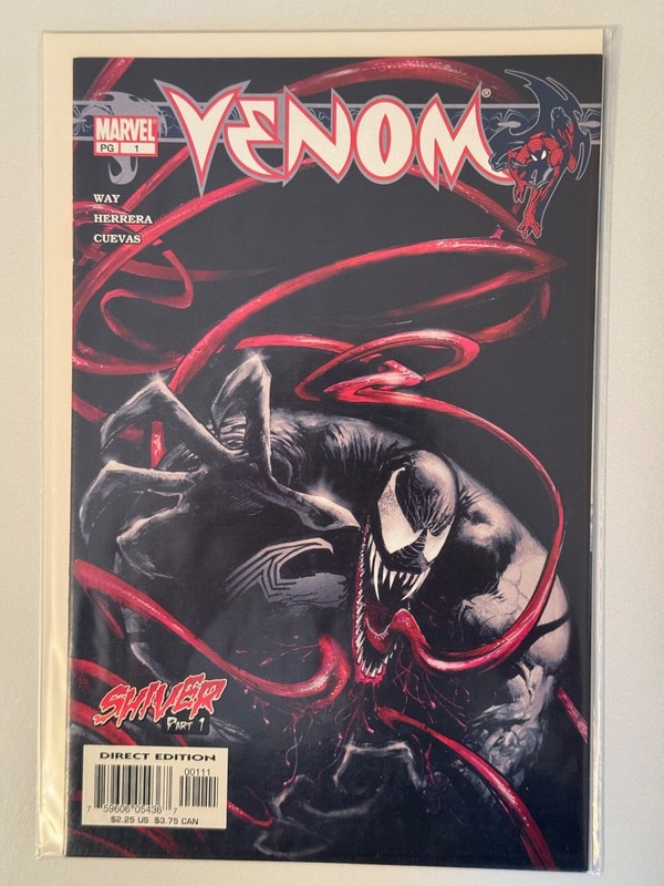 Venom #1 (2003) Shiver Part 1 VF/NM Marvel Comics Daniel Way Robertson ????