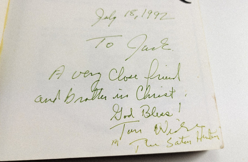 THE SATAN HUNTER Thomas W. Wedge R. L. Powers 1992 SIGNED Rare gallery