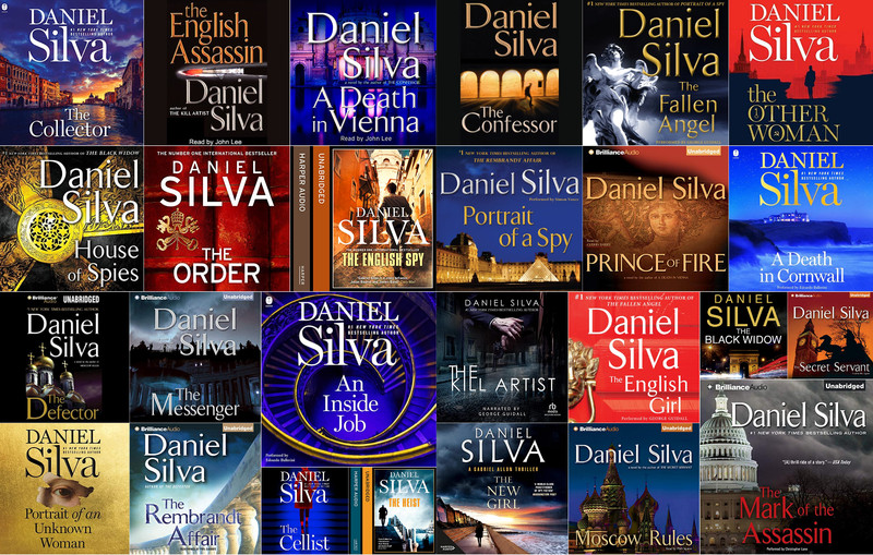 Daniel Silva’s Gabriel Allon Audio Book Series (25 Audiobooks on USB or DVD)